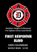 Load image into Gallery viewer, Dearborn Heights Professional Fire Fighters Union Local #1355 100% Colombian 12oz