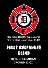 Load image into Gallery viewer, Dearborn Heights Professional Fire Fighters Union Local #1355 100% Colombian 12oz