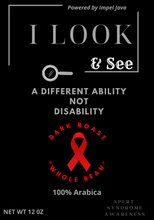 Load image into Gallery viewer, I LOOK Dark Roast Whole Bean 12oz