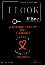 Load image into Gallery viewer, I LOOK Espresso Whole Bean 12oz