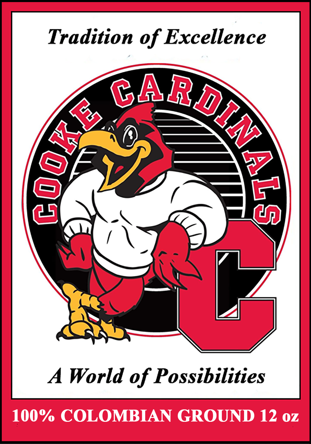 Cooke Cardinals 100% Colombian 12oz