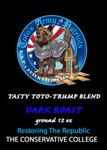 Load image into Gallery viewer, Tasty Toto Dark Roast 12oz
