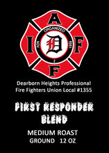 Load image into Gallery viewer, Dearborn Heights Professional Fire Fighters Union Local #1355 Medium Roast 12oz
